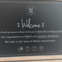 Welcome at Bean and Bread in Abergavenny