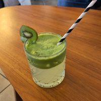 Kiwi Cooler at Bean and Bread in Abergavenny