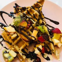   at Cakester Cafe in Krakow