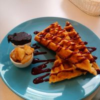  at Cakester Cafe in Krakow