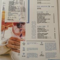 Menu  at Cakester Cafe in Krakow