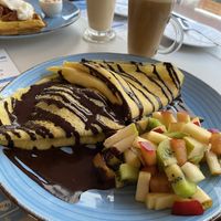   at Cakester Cafe in Krakow