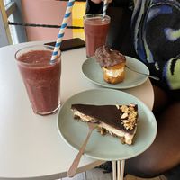   at Cakester Cafe in Krakow