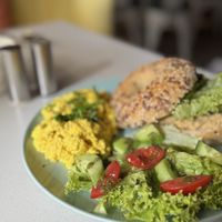   at Cakester Cafe in Krakow