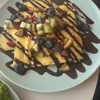 crepe  at Cakester Cafe in Krakow