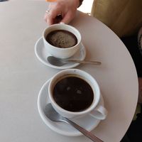 Amazing coffee at Cakester Cafe in Krakow