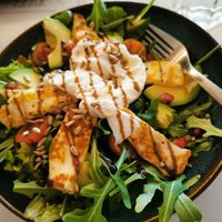 Breakfast bowl at Cakester Cafe in Krakow