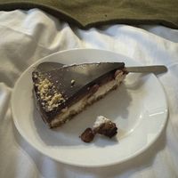 Vegan maxi tart  at Cakester Cafe in Krakow