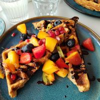  at Cakester Cafe in Krakow