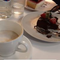 Brownie at Cakester Cafe in Krakow