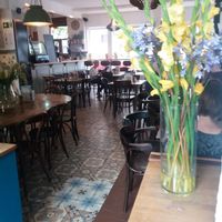 Inside seating (front) at Cafe Sehnsucht in Cologne