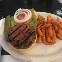 Beyond burger at The Market House in Galena