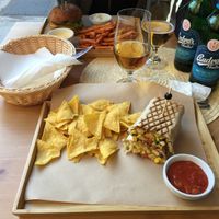 burrito at VegGo Bistro in Zilina