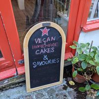 Outside at Redwing Gallery in Penzance