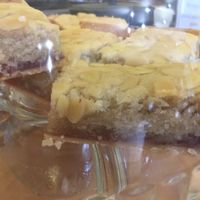 Bakewell tart at Redwing Gallery in Penzance