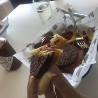 Tabasco was handy ! at Gylly Beach Cafe in Falmouth