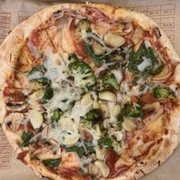 Create your own vegan pizza  at Mod Pizza in Highlands Ranch