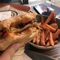 Forgot to take the photo before eating. 😅 at Shaka Burgerhouse in Garmisch Partenkirchen