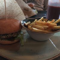 Megan’s vegan Burger  at Shaka Burgerhouse in Garmisch Partenkirchen