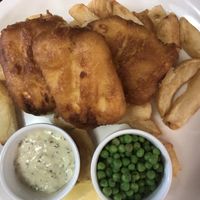 Halloumi and chips  at The Bells of Peover in Lower Peover