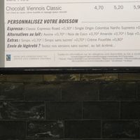 Milk alternatives  at NCE - Starbucks - T1 in Nice