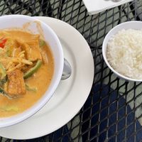 Red curry with Tofu at Thai Gold Restaurant in Golden