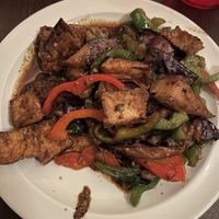 Spicy eggplantt  at Thai Gold Restaurant in Golden