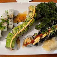 variety of rolls  at Kensho in Westminster