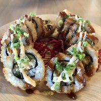 Crunchy California roll #Veganuary at Kensho in Westminster