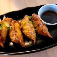 omnipork gyozq at Kensho in Westminster