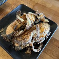 Seared salmon   at Kensho in Westminster