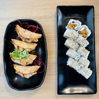 Omnipork Gyoza 4pc | Sweet P  at Kensho in Westminster