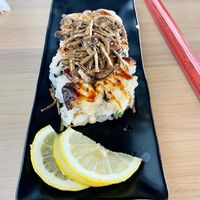 Baked salmon Roll   at Kensho in Westminster