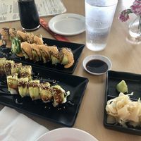 Everything set for great sushi experience.   at Kensho in Westminster