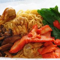 Wanton noodle was good! Noodle was flavorful & portion was just right :) at True Veggie 实斋 in Central Singapore