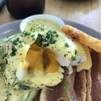 Look at that “yolk” flow. Perfection   at Crux in Semaphore