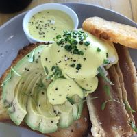 My mouthgasm eggs benny   at Crux in Semaphore