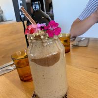 Banana nut espresso coconut delicious  at Crux in Semaphore