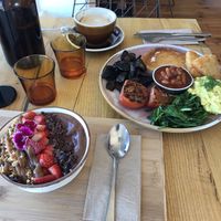 Chocolate Blend Bowl & Big Breakfast at Crux in Semaphore