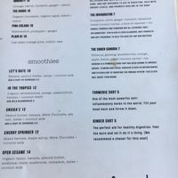 New menu 3 at Crux in Semaphore