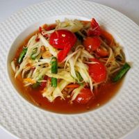 Papaya Salad  at Freshtime in Chiang Mai