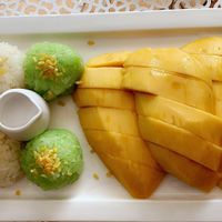 Mango sticky rice, to die for!!!  at Freshtime in Chiang Mai