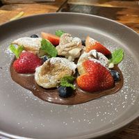 Profiteroles  at POP vegan in Hong Kong Island