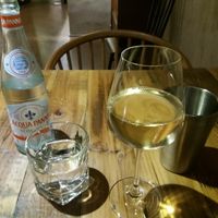 Vegan wine at POP vegan in Hong Kong Island