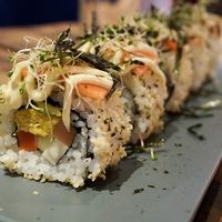 sushi at POP vegan in Hong Kong Island
