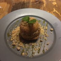 Apple crumble at POP vegan in Hong Kong Island