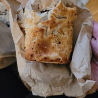 Christmas Sausage Roll at The Greenhouse Cafe in Felixstowe