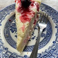 Cheesecake at The Greenhouse Cafe in Felixstowe