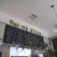 Menu at The Greenhouse Cafe in Felixstowe