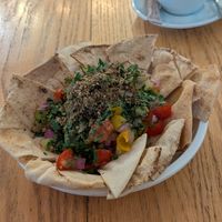 Loaded nachos for the win at Bondi in Casablanca